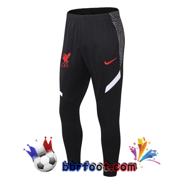 Pantalon Foot FC Liverpool Noir Rouge Blanc 20/21