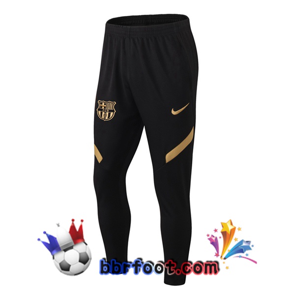 Pantalon Foot FC Barcelone Noir 20/21