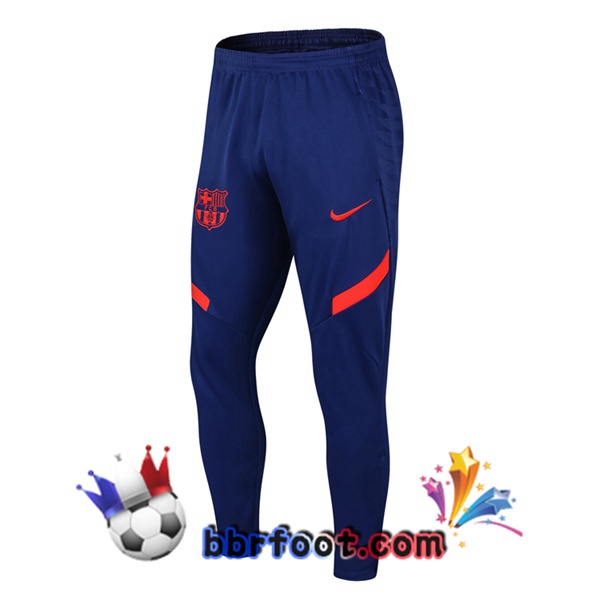 Pantalon Foot FC Barcelone Bleu 20/21
