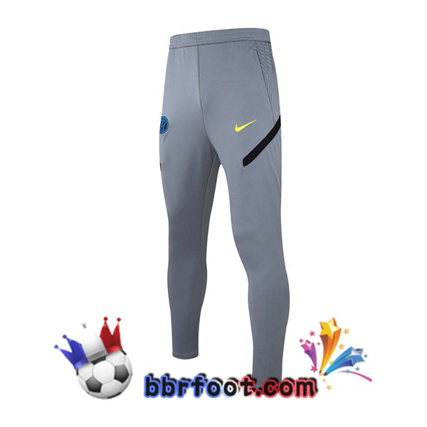 Pantalon Foot Inter Milan Gris 20/21