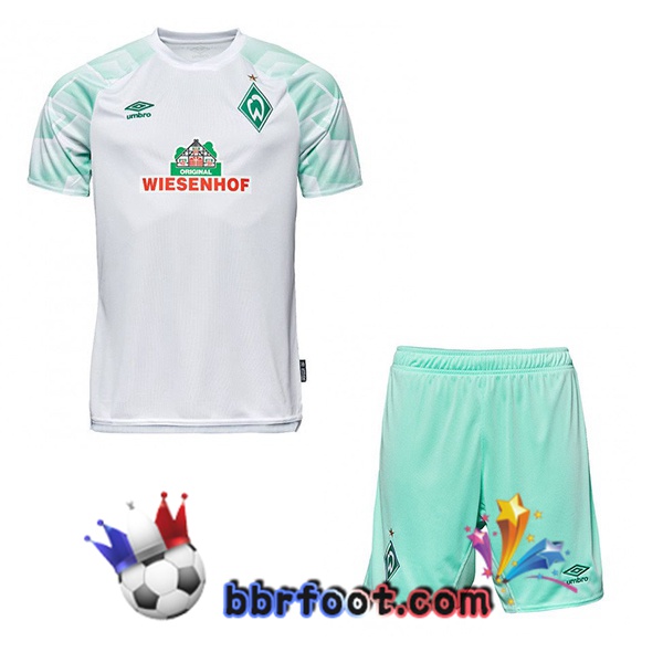 Maillot Foot SV Werder Bremen Enfant Exterieur 20/21