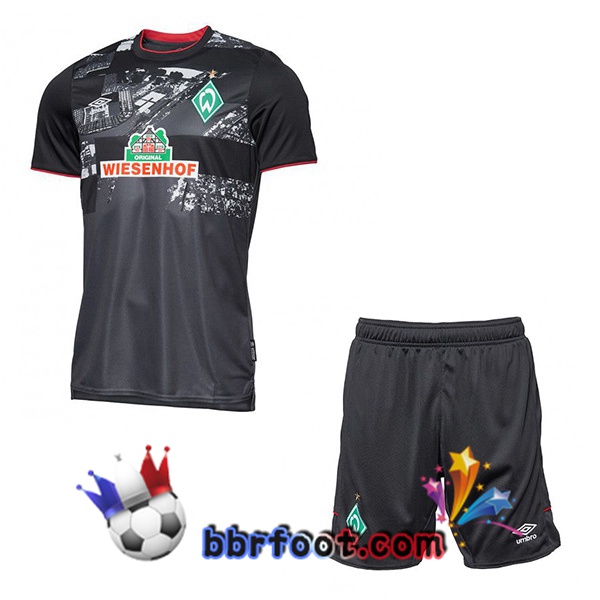 Maillot Foot SV Werder Bremen Enfant Third 20/21