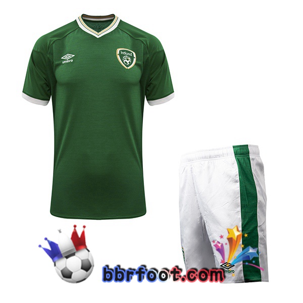 Maillot Equipe De UMBRO FAI Irlande Enfant Domicile 20/21