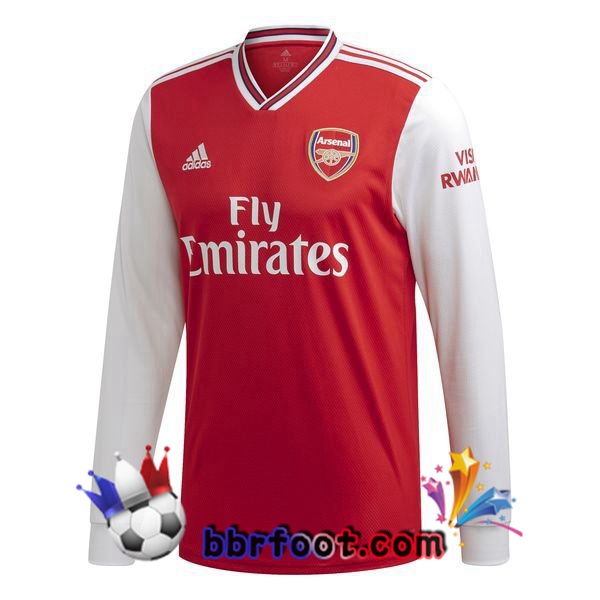 Maillot Foot Arsenal Domicile Manche longue 19/20