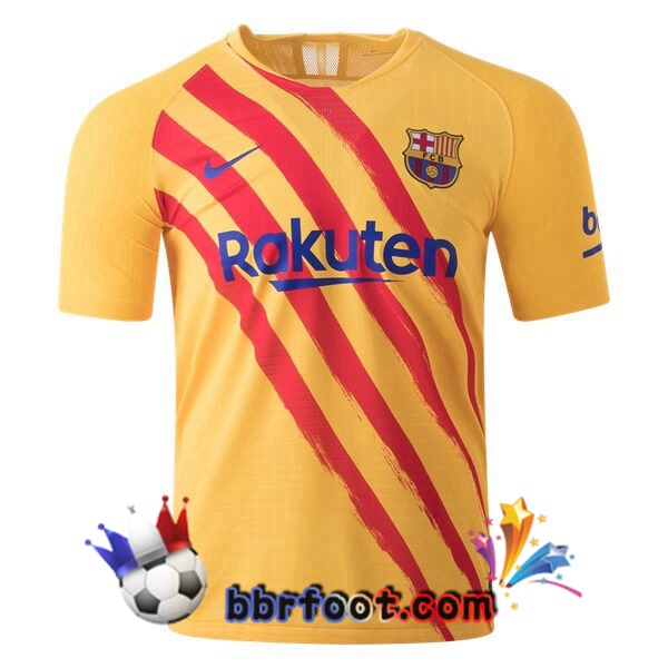 Maillot Foot FC Barcelone Senyera Quatrieme 19/20