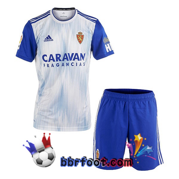 Maillot de Foot Real Zaragoza Enfants Domicile 19/20