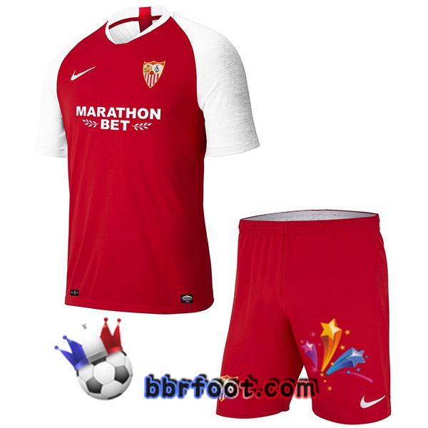 Maillot de Foot Sevilla FC Enfants Domicile 19/20