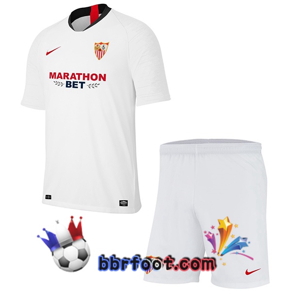 Maillot de Foot Sevilla FC Enfants Exterieur 19/20