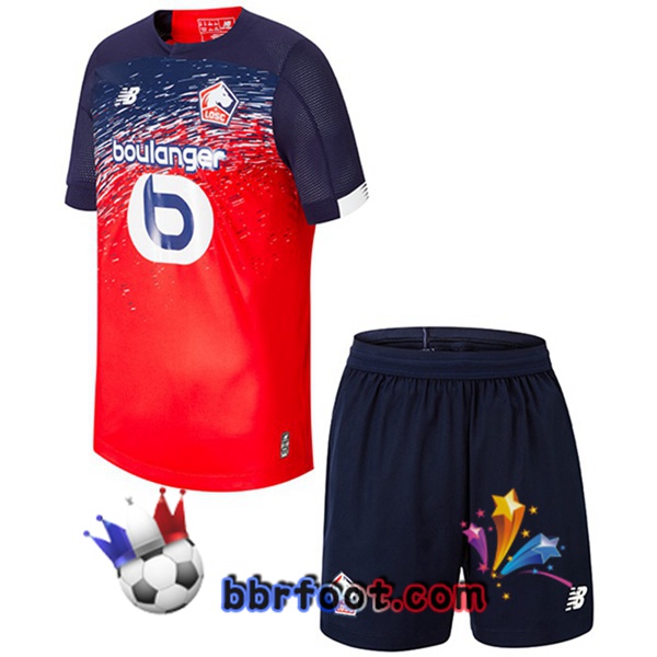Maillot de Foot Lille OSC Enfants Domicile 19/20