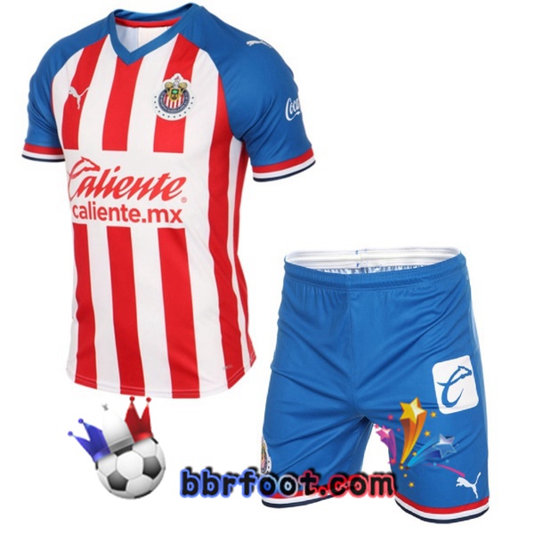 Maillot de Foot CD Guadalajara Enfants Domicile 19/20