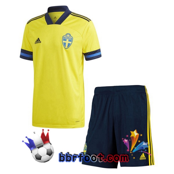 Maillot Equipe De Suede Enfants Domicile 20/21