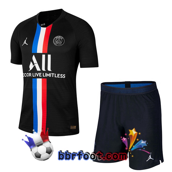 Maillot de Foot Paris PSG X Jordan Enfants Quatrieme 19/20