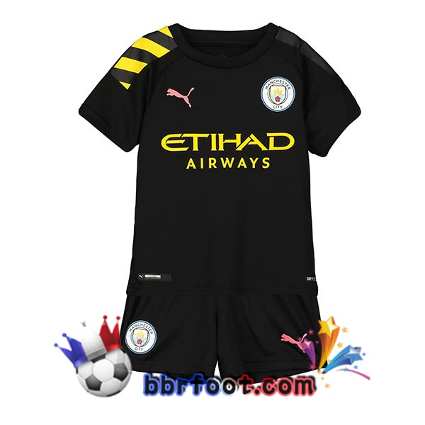 Maillot de Foot Manchester City Enfants Exterieur 19/20