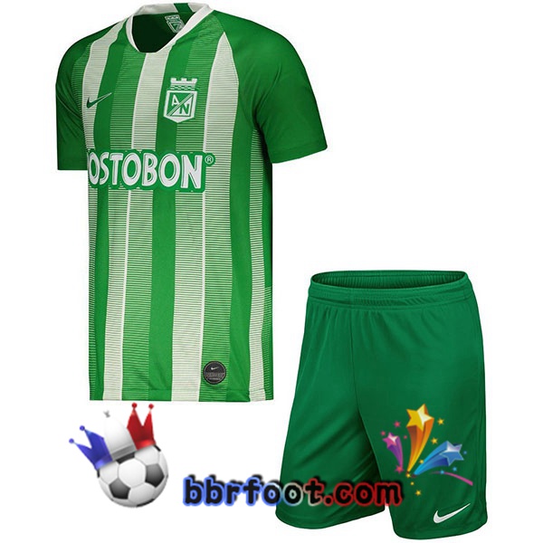 Maillot de Foot Atlético Nacional Enfants Domicile 19/20