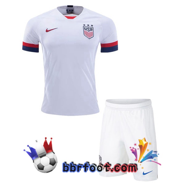 Maillot Equipe De Etats-Unis Enfants Domicile 19/20