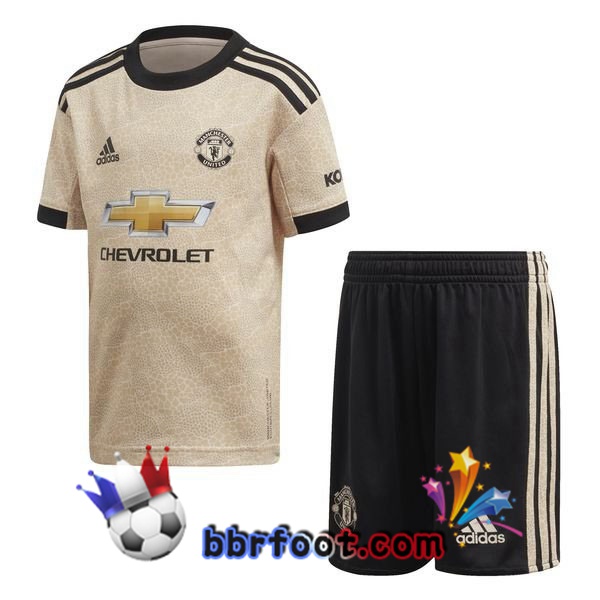 Maillot de Foot Manchester United Enfants Exterieur 19/20