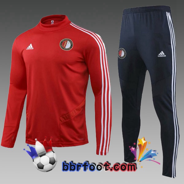 Survetement Foot Feyenoord Enfants Rouge 19/20