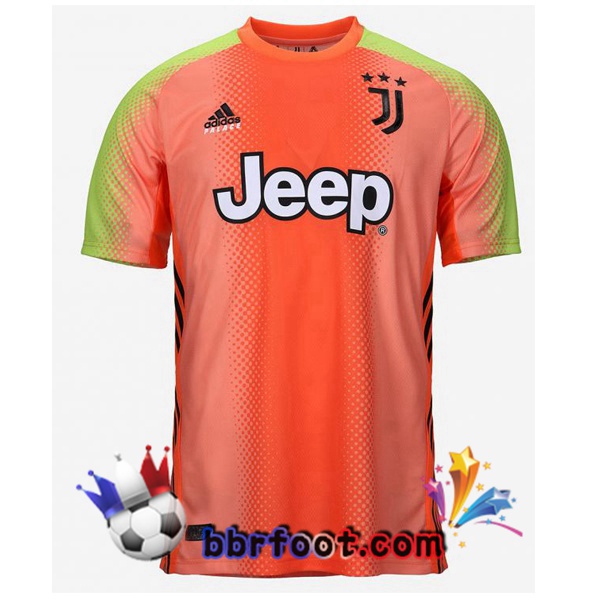 Maillot Foot Juventus Adidas X Palace Edition Gardien de but Orange 19/20