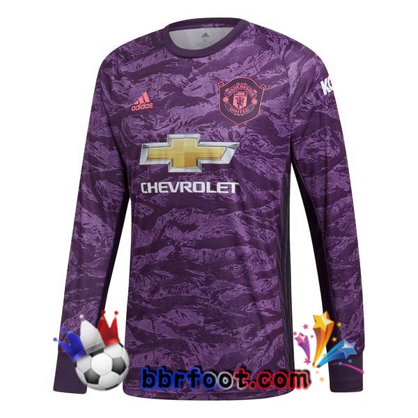 Maillot Foot Manchester United Gardien de but Manche longue 19/20