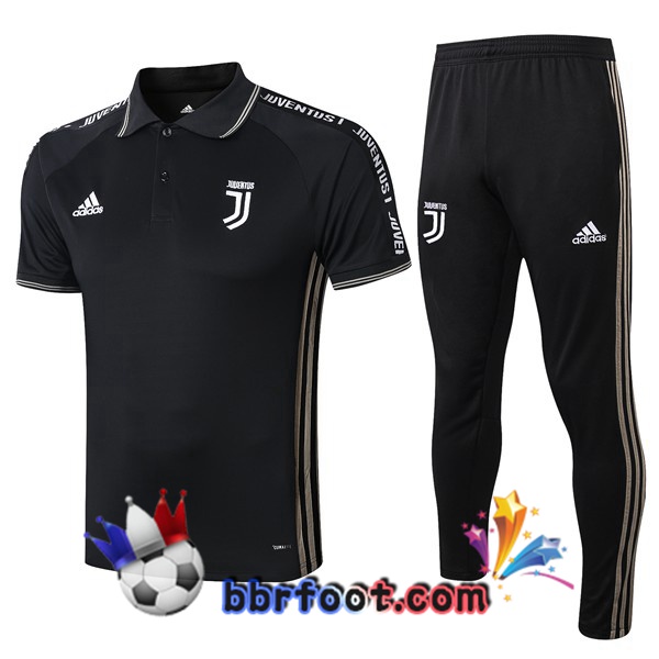 Polo Foot Juventus + Pantalon Noir 19/20