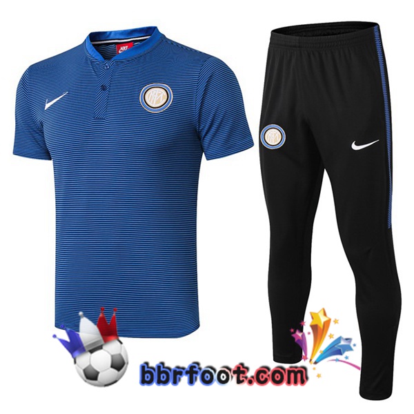 Polo Foot Inter Milan + Pantalon Bleu 19/20