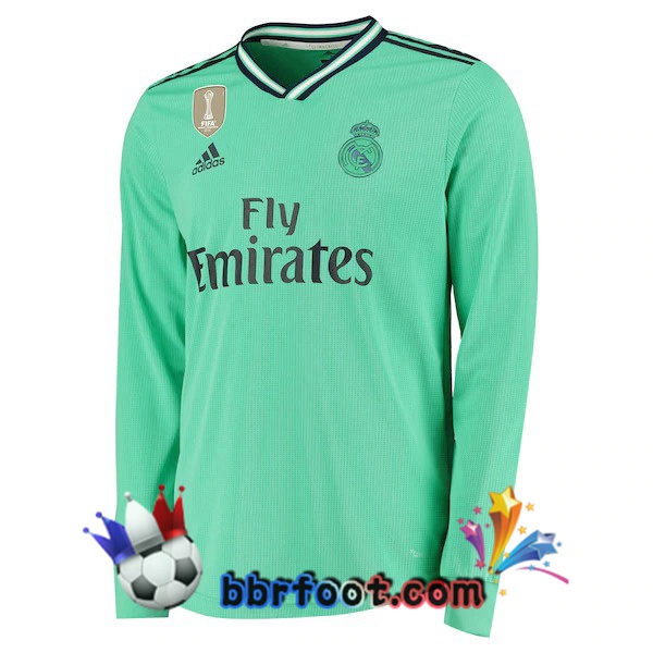 Maillot Foot Real Madrid Third Manche longue 19/20 Maillot Foot Real Madrid Third Manche longue 19/20