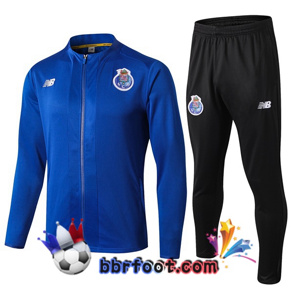 Veste Survetement Foot FC Porto Bleu 19/20
