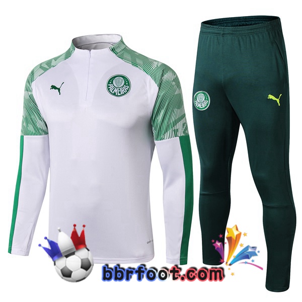 Survetement Foot Palmeiras Blanc 19/20