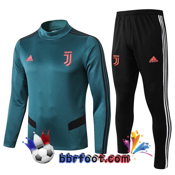 Survetement Foot Juventus Vert 19/20