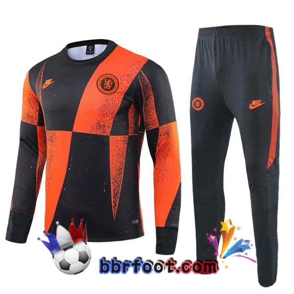 Survetement Foot FC Chelsea Bleu 19/20