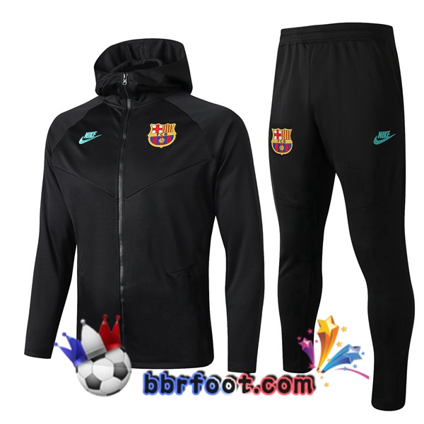 Capuche Survetement Foot FC Barcelone Gris Fonce 19/20 Capuche Survetement Foot FC Barcelone Gris Fonce 19/20