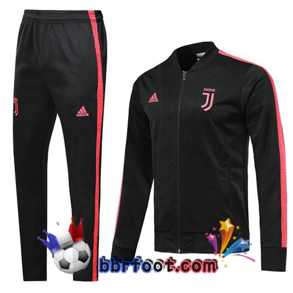 Veste Survetement Foot Juventus Noir 19/20