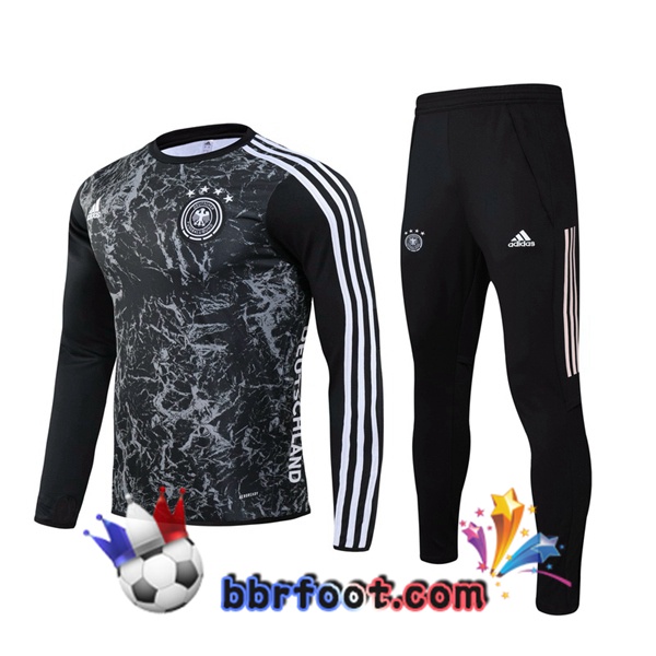 Survetement Foot Allemagne Noir 19/20