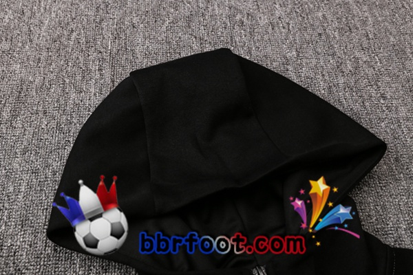 Veste A Capuche Survetement Foot NIKE Gris 19/20