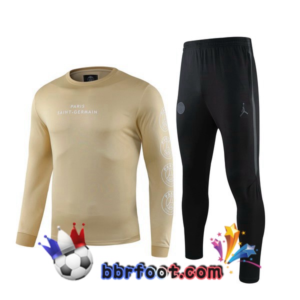 Survetement Foot Paris PSG Jordan Brown 19/20
