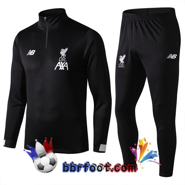 Survetement Foot FC Liverpool Noir 19/20