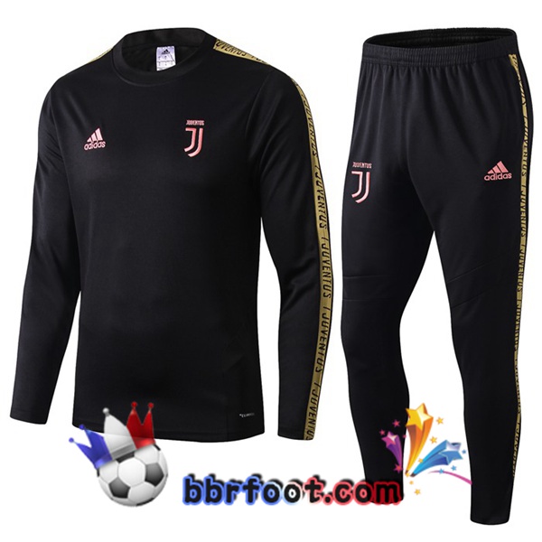 Survetement Foot Juventus Noir Jaune 19/20