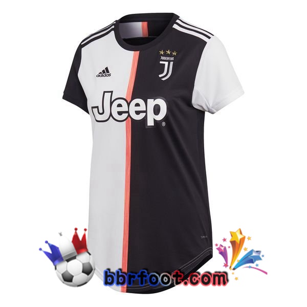 Maillot Foot Juventus Femme Domicile 19/20