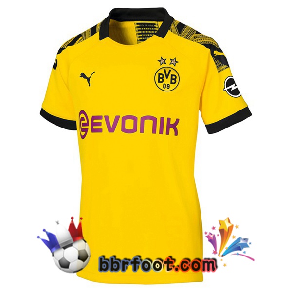 Maillot Foot Dortmund BVB Femme Domicile 19/20