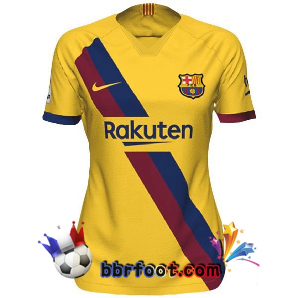 Maillot Foot FC Barcelone Femme Exterieur 19/20