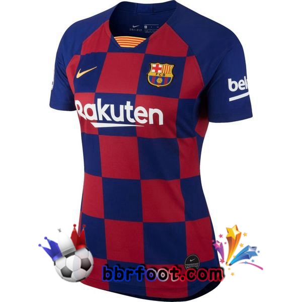 Maillot Foot FC Barcelone Femme Domicile 19/20