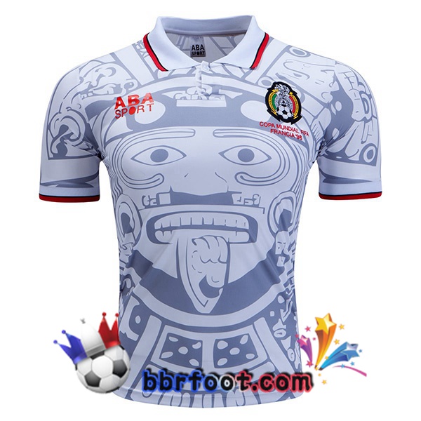 Maillots Retro Foot Vintage Mexique Exterieur 1998