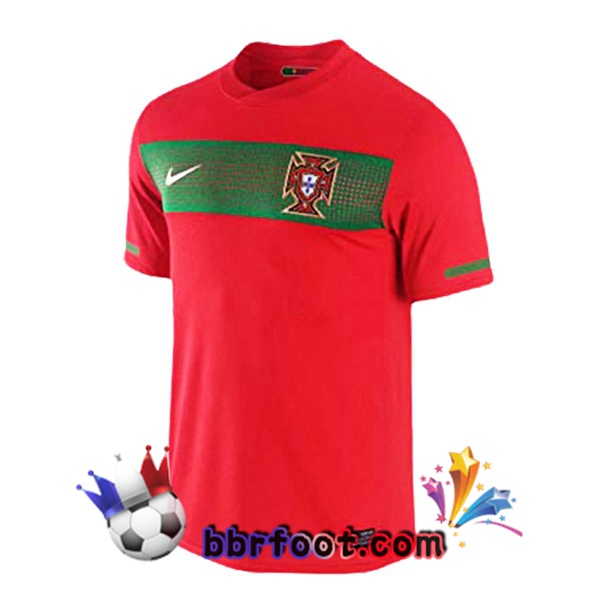 Maillots Retro Foot Vintage Portugal Domicile 2010