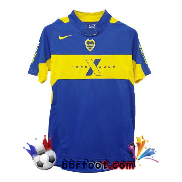 Maillots Retro Foot Vintage Boca Juniors Domicile 2005