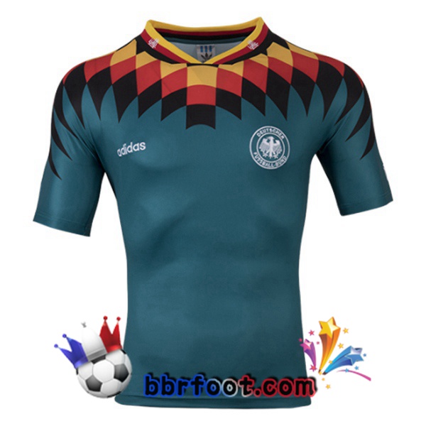 Maillots Retro Foot Vintage Allemagne Exterieur 1994