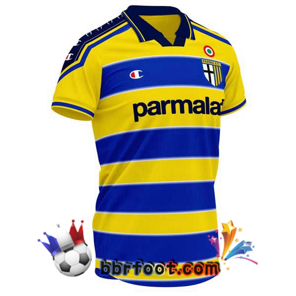 Maillots Retro Foot Vintage Parma Calcio Domicile 1999 2000