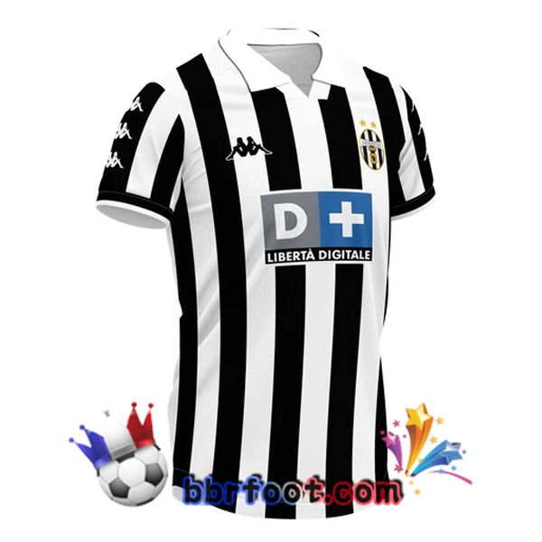 Maillots Retro Foot Vintage Juventus Domicile 1999 2000