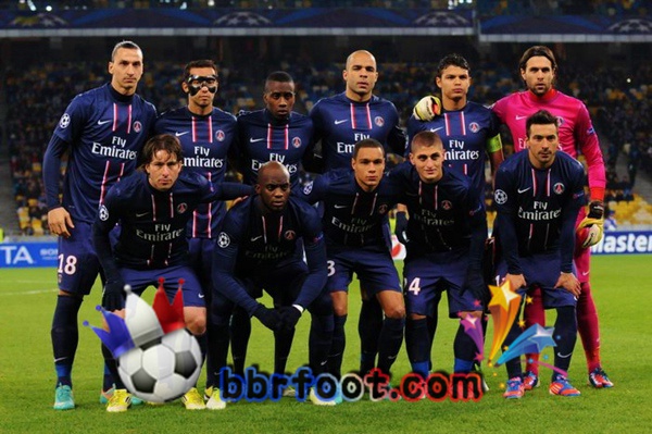 2012-2013 Paris PSG Exterieur Retro Maillot de Foot Bleu
