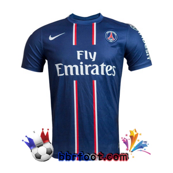 2012-2013 Paris PSG Exterieur Retro Maillot de Foot Bleu