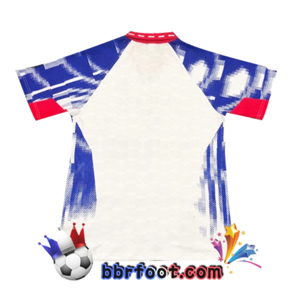 1993-1994 Paris PSG Exterieur Retro Maillot de Foot Blanc